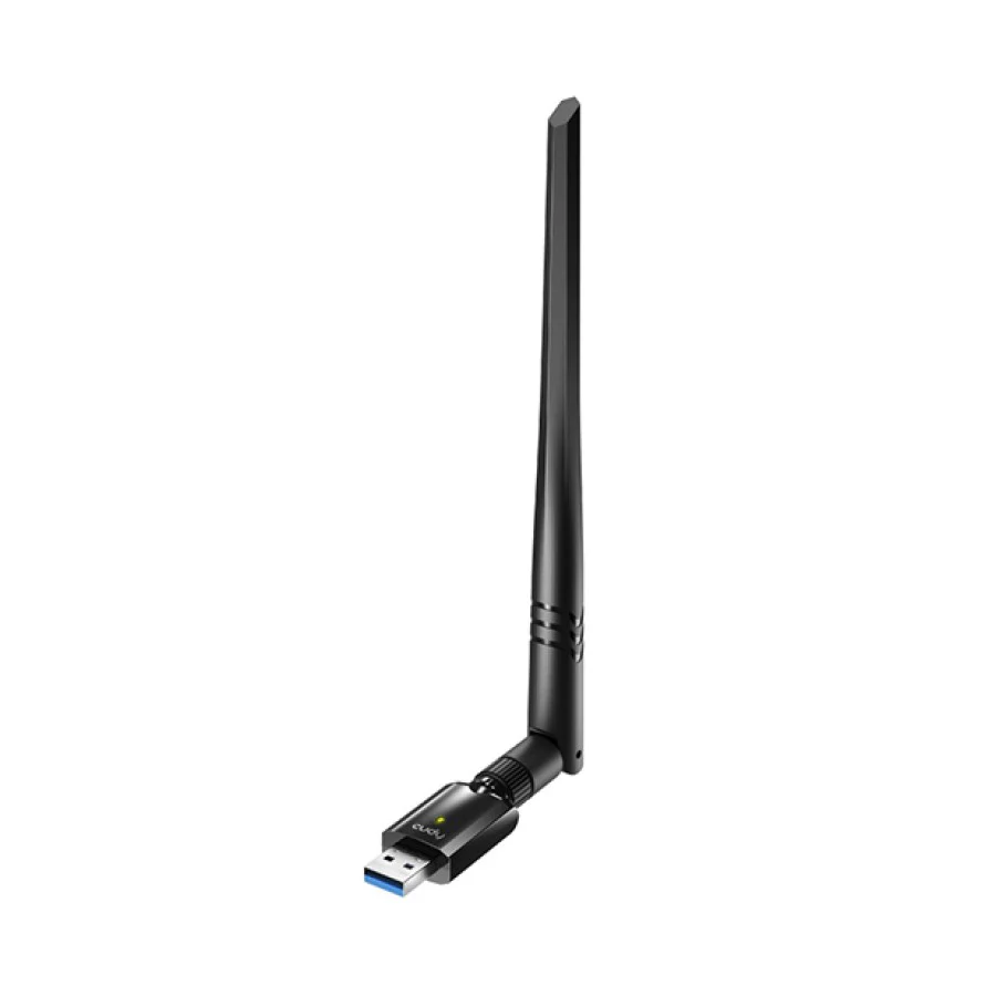 Adapter Cudy AC1300 , Wireless DUAL BAND 2.4Ghz/5Ghz , Black , WU1400