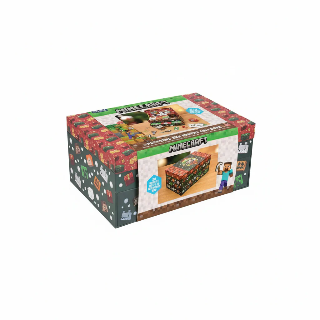 Advent Calendar Minecraft Keepsake Box