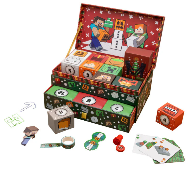 Advent Calendar Minecraft Keepsake Box - Image 2