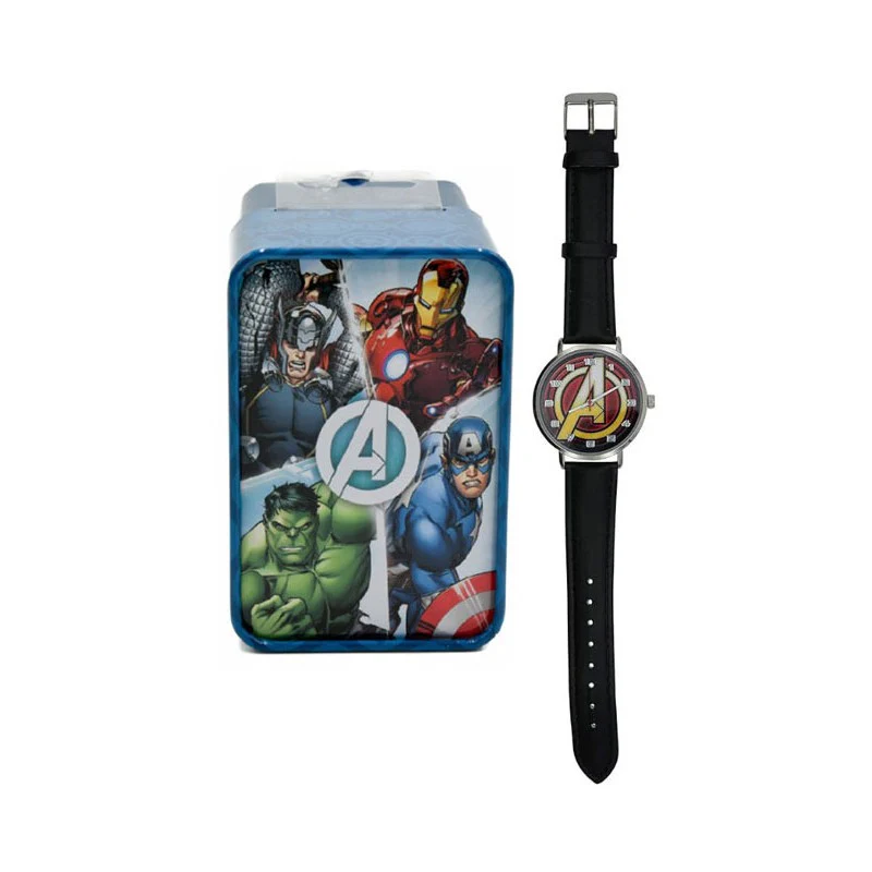 Analog Watch Marvel Avengers Leather Strap - Image 5