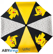 Automatic Umbrella Pokemon Pikachu Black - Image 2