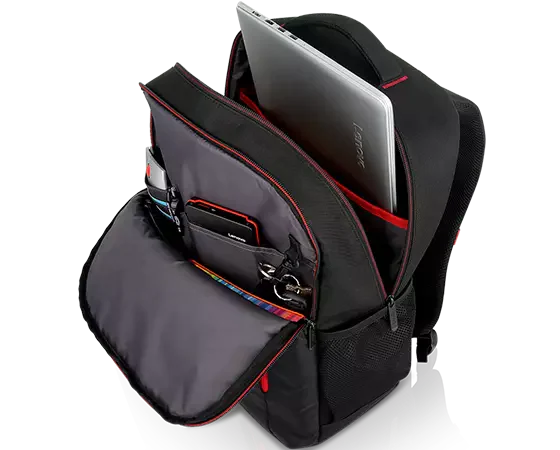 Backpack Lenovo B510 15.6" anti-theft compartments , Black , GX40Q75214 - Image 4