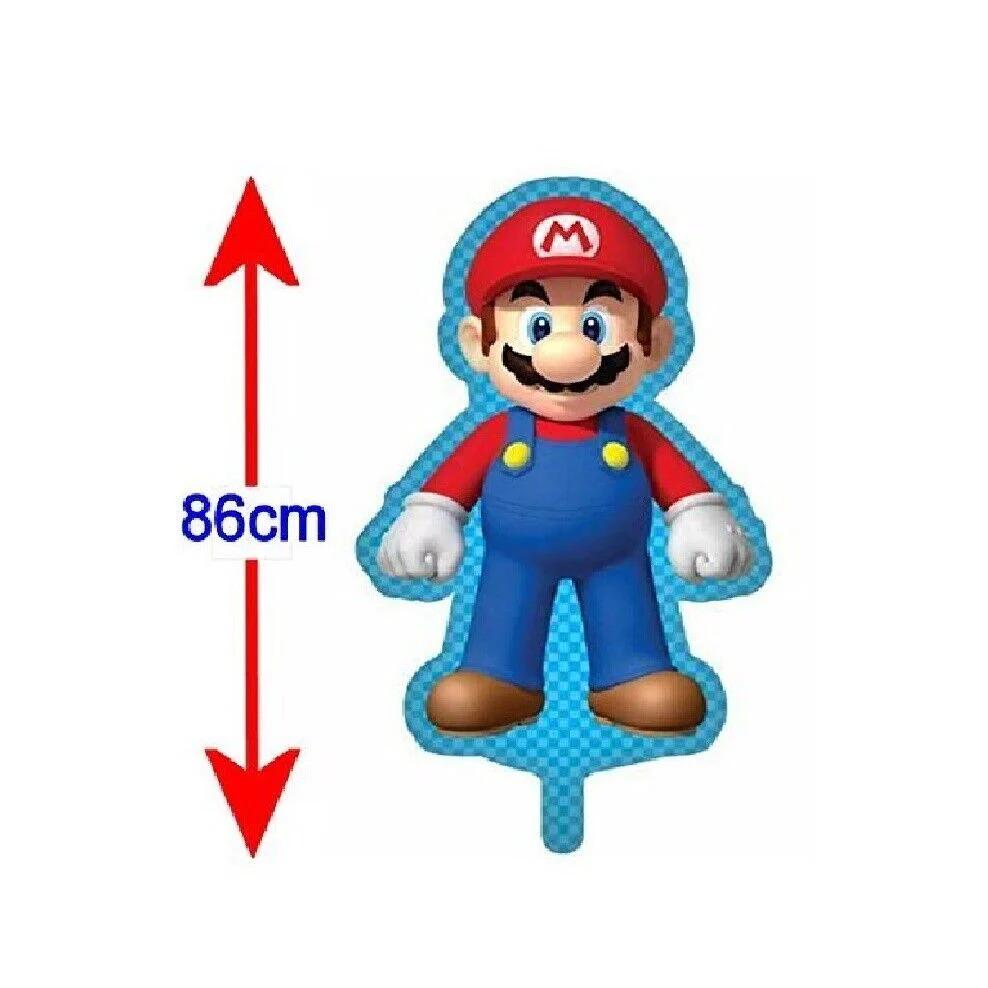 Balloon Mario Bros Nintendo Giant Foil Helium - Image 2