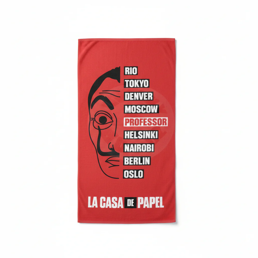 Beach Towel La Casa De Papel