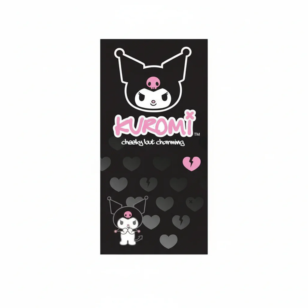 Beach Towel Sanrio Kuromi