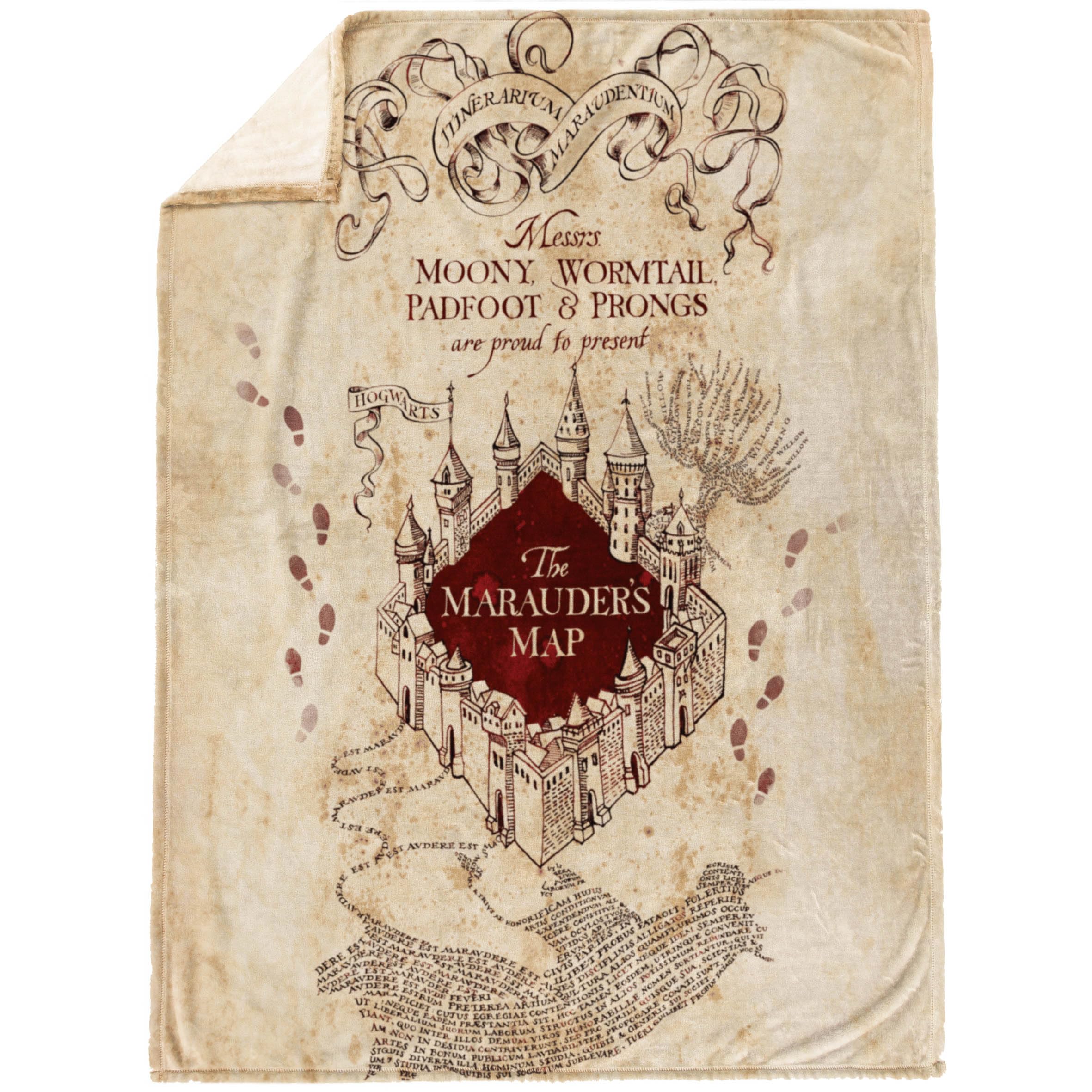 Blanket Harry Potter The Marauder's Map - Image 2