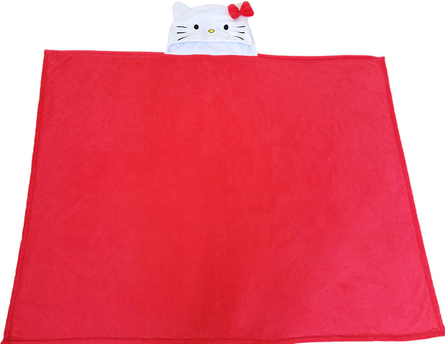 Blanket Sanrio Hello Kitty Red - Image 3