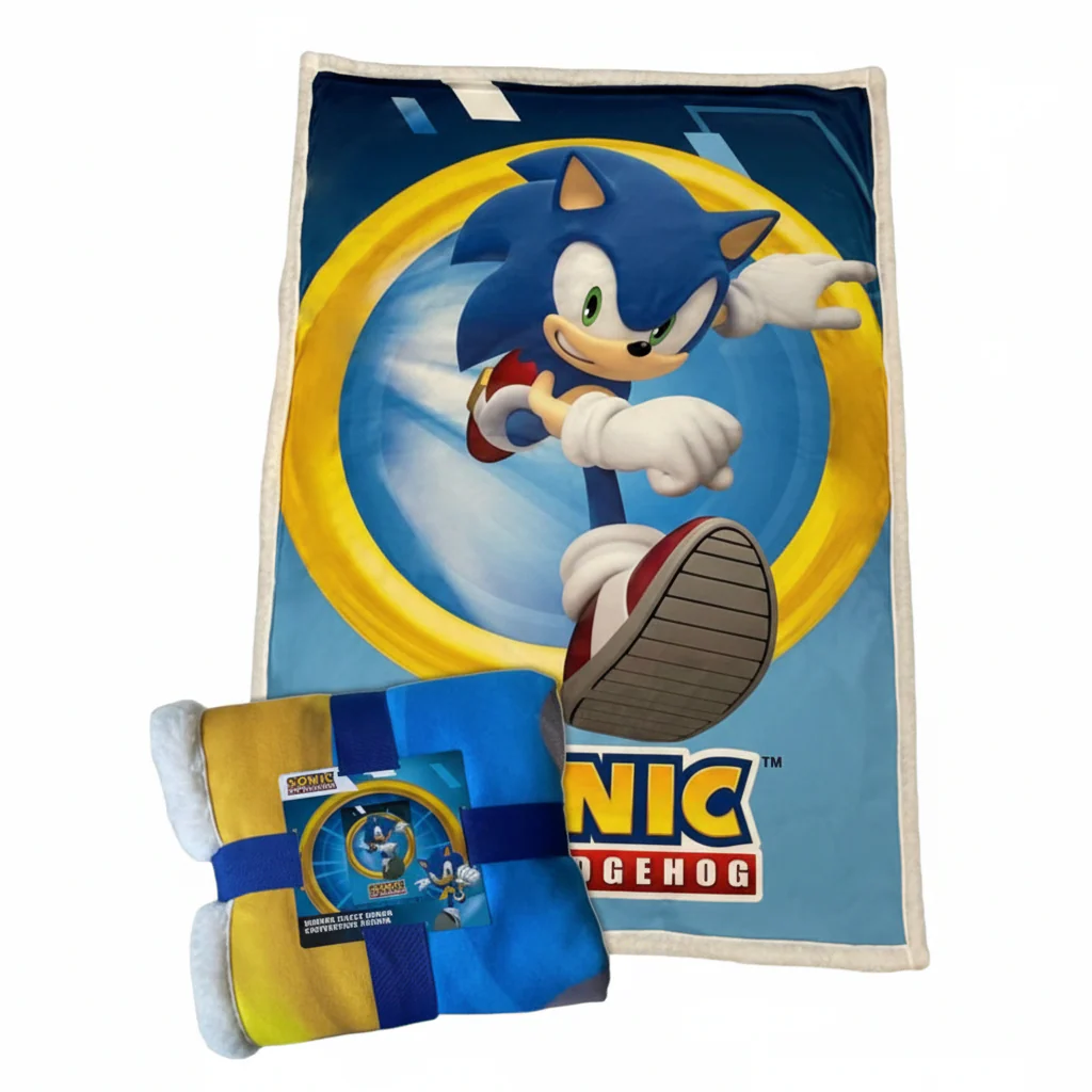 Blanket Sonic The Hedgehog