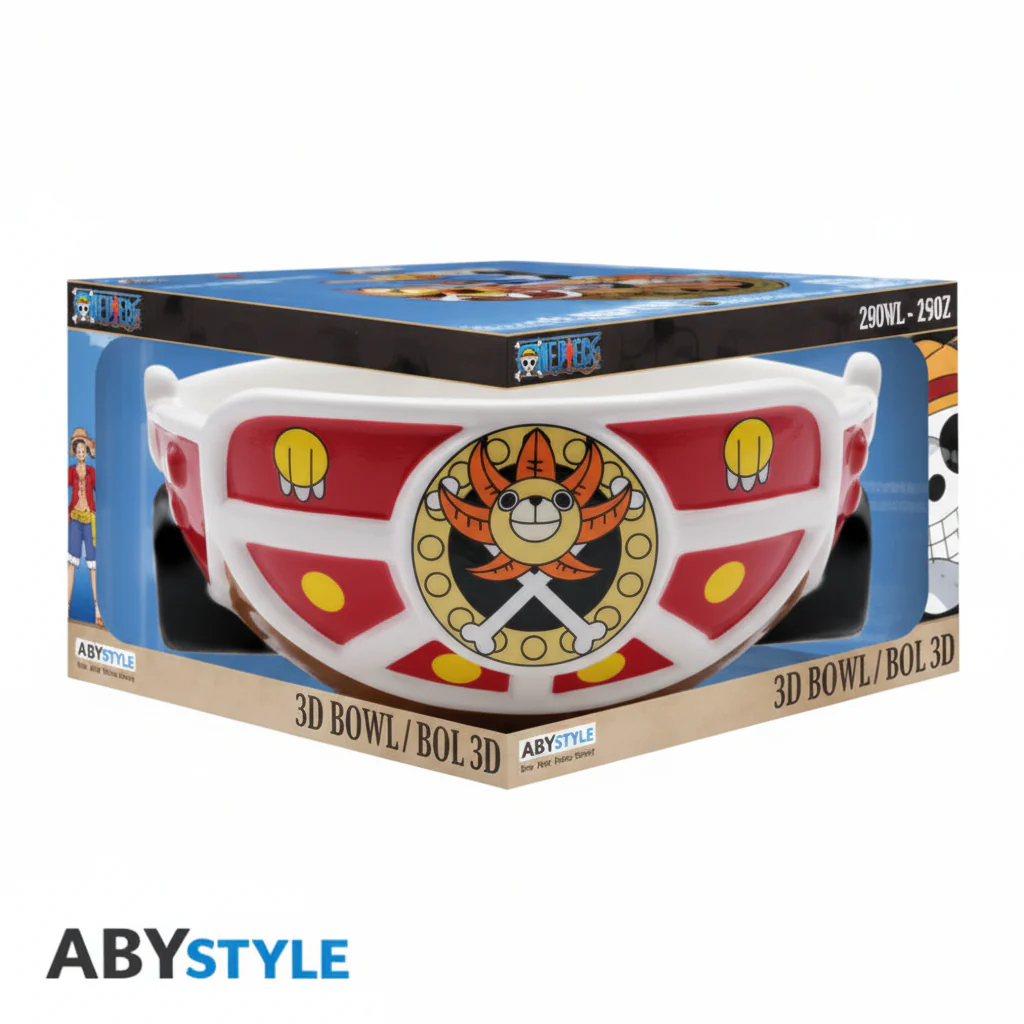 Bowl 3D One Piece Thousand Sunny
