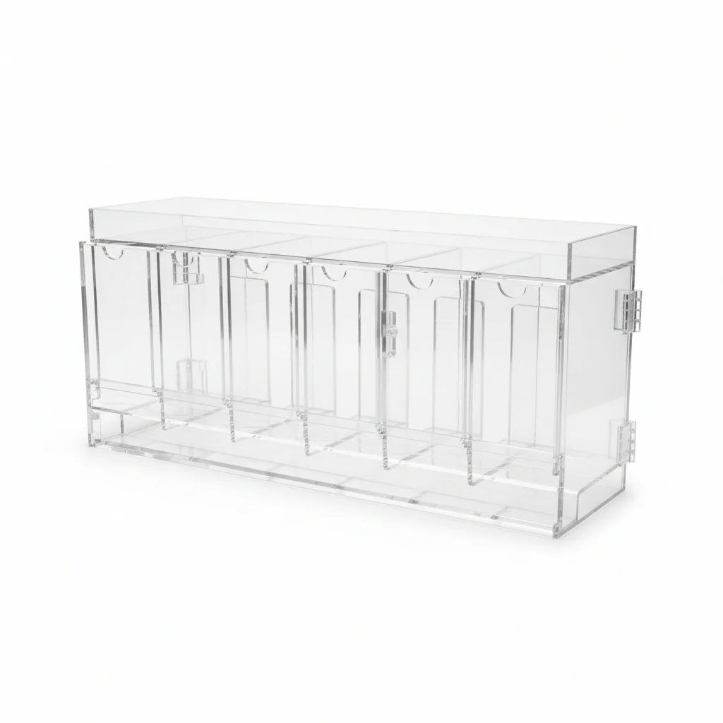 Box Dispenser The Acrylic Box 6-Slot TCG Booster