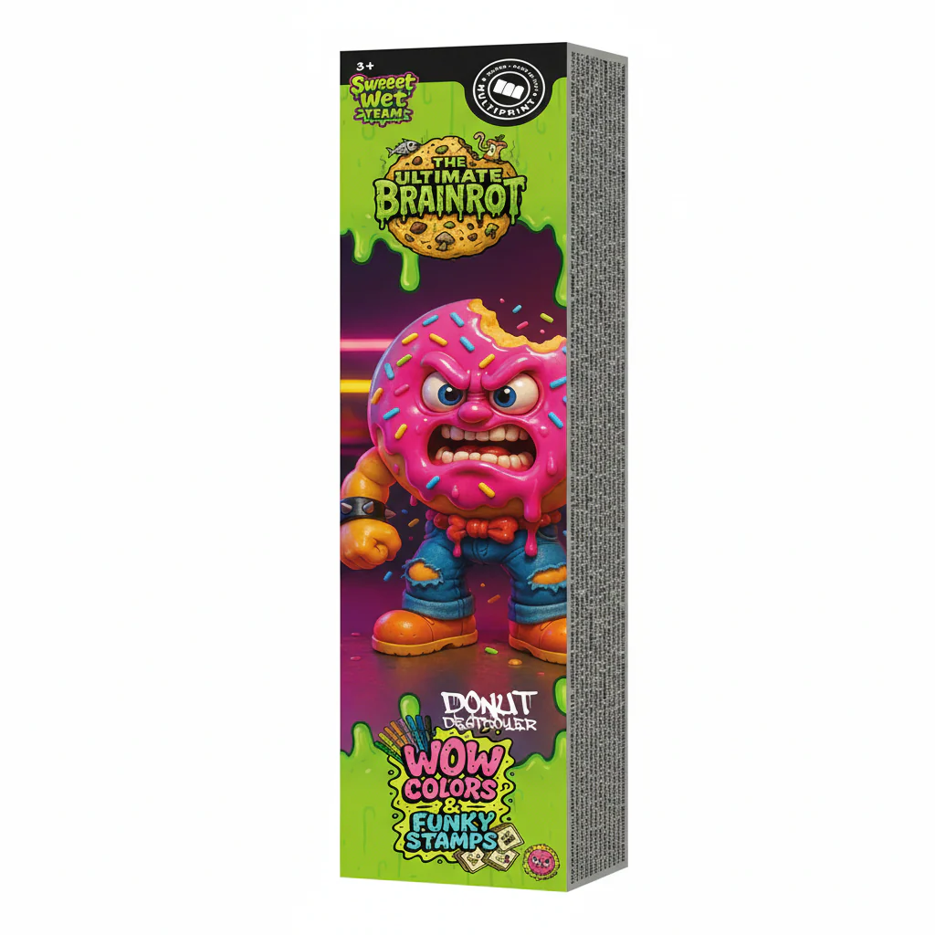 BRAINROT The Ultimate Colors & Funky Stamps Donut Destroyer