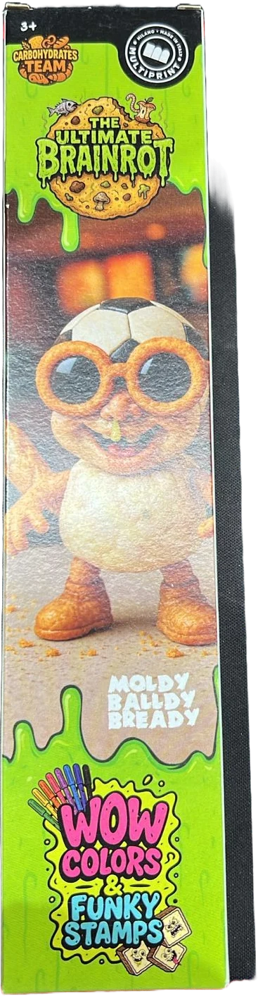 BRAINROT The Ultimate Colors & Funky Stamps Moldy Balldy Bready