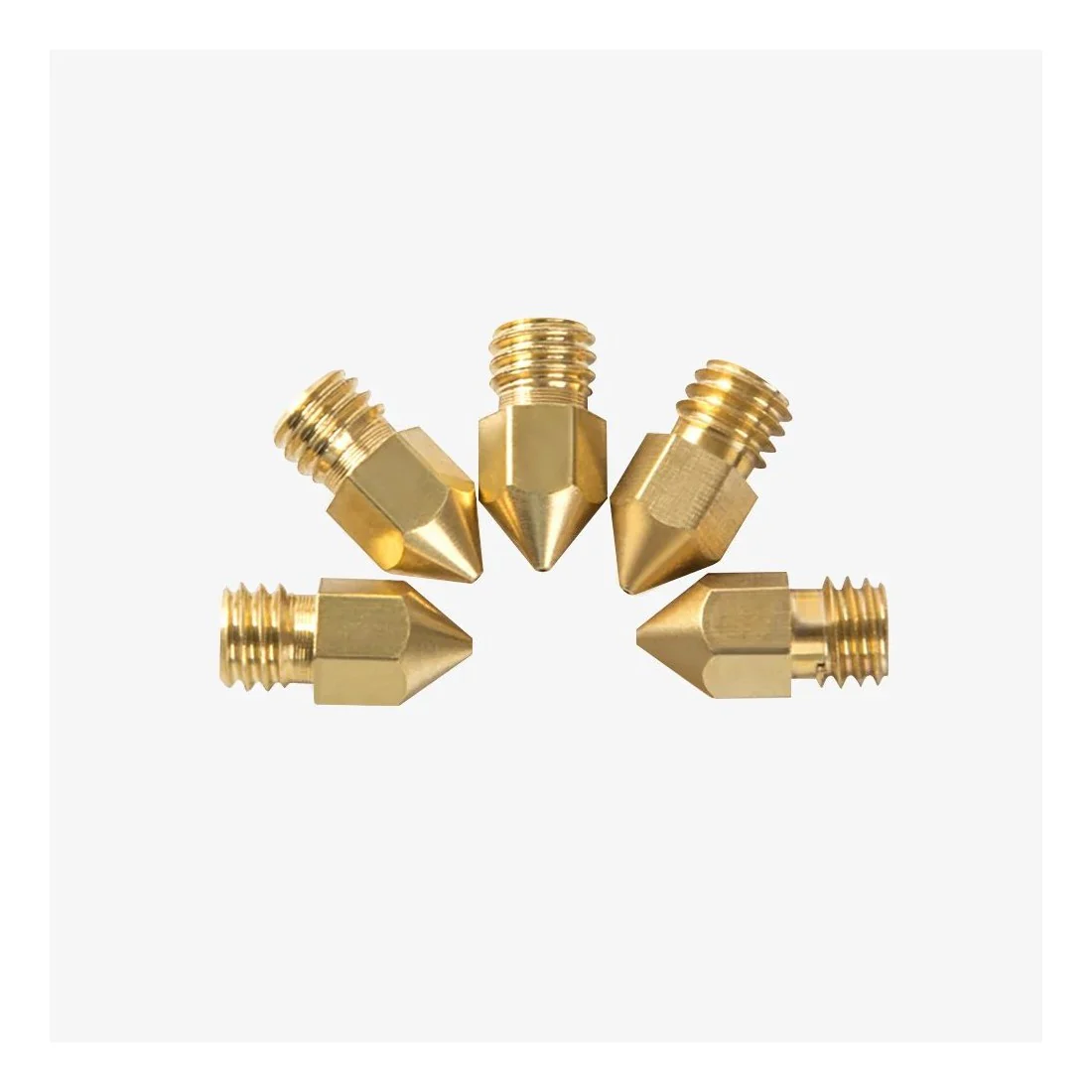 Brass Nozzle Kit Creality 0,4mm 6x13mm (x5 pcs) - Image 5