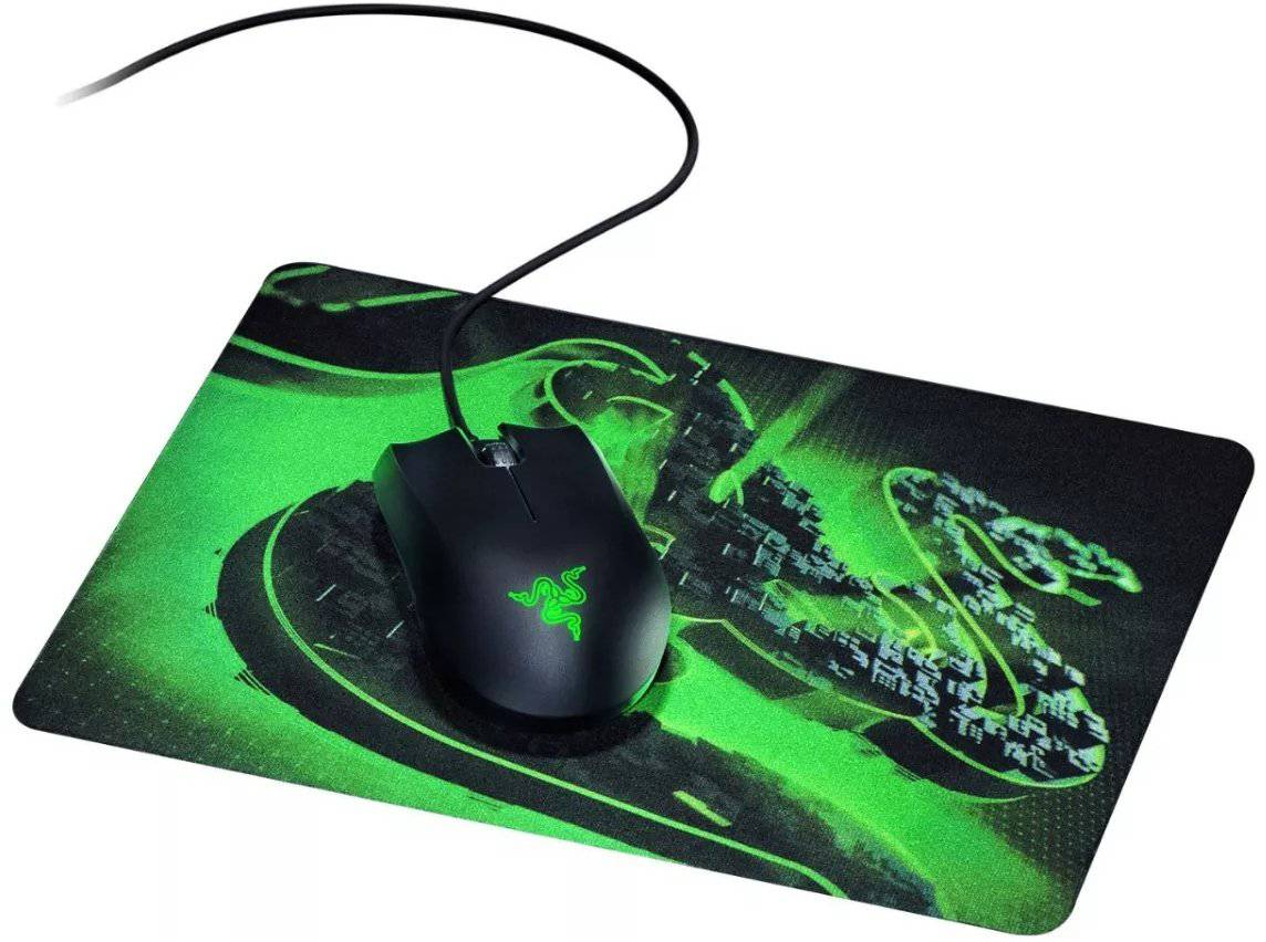 Bundle Razer Level Up Mouse Abyssus MousePad Goliathus Construch RZ83-02730100-B3M1