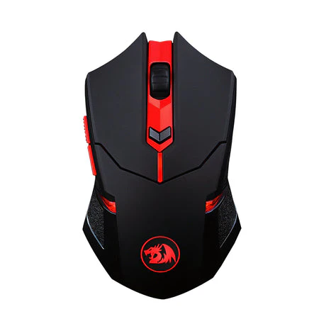 Bundle Redragon M601WL 2in1 Comblo Mouse 2.4K DPI Wireless and Mousepad , Black , M601WL-BA - Image 2