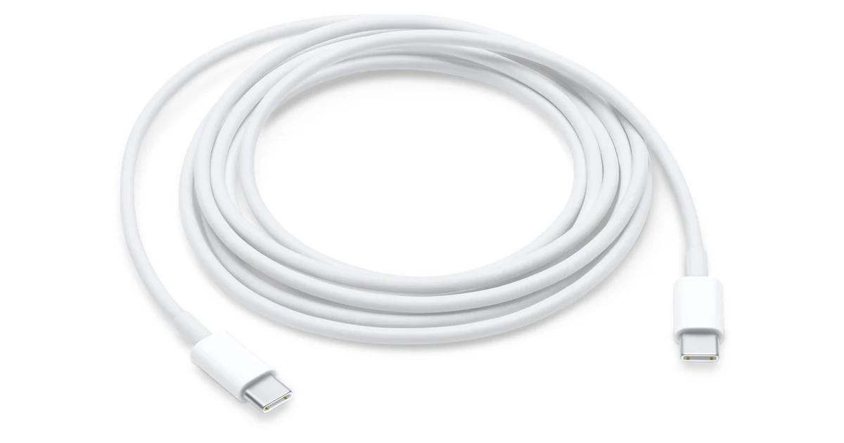 Cable 2m Apple USB-C to USB-C , MLL82ZM/A - Image 2