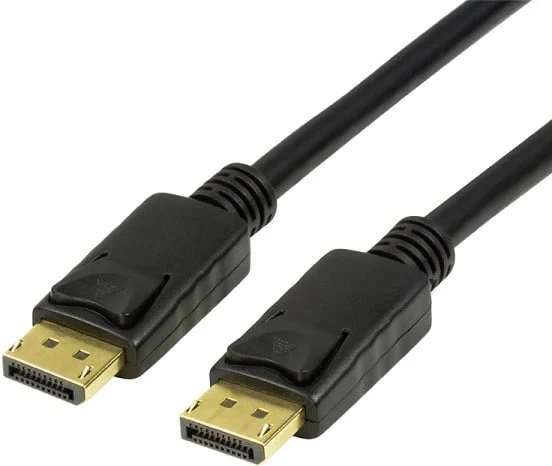 Cable 2m DisplayPort to DisplayPort LogiLink , Version 1.4 , up to 8k 60Hz or 4K 120Hz , Black , 2m , CV0120