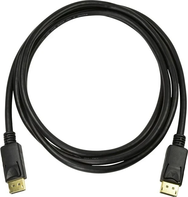 Cable 2m DisplayPort to DisplayPort LogiLink , Version 1.4 , up to 8k 60Hz or 4K 120Hz , Black , 2m , CV0120 - Image 2