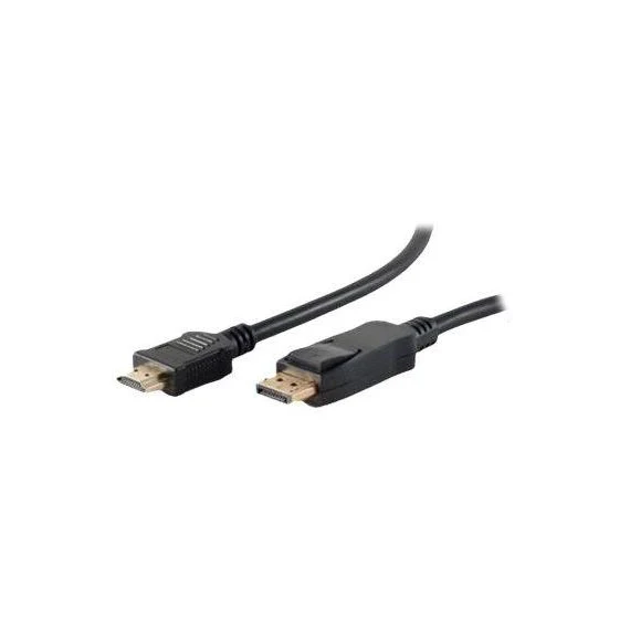 Cable 3m DisplayPort to HDMI , up to 4k 60Hz , Black , 3m , Bulk , 77493-2