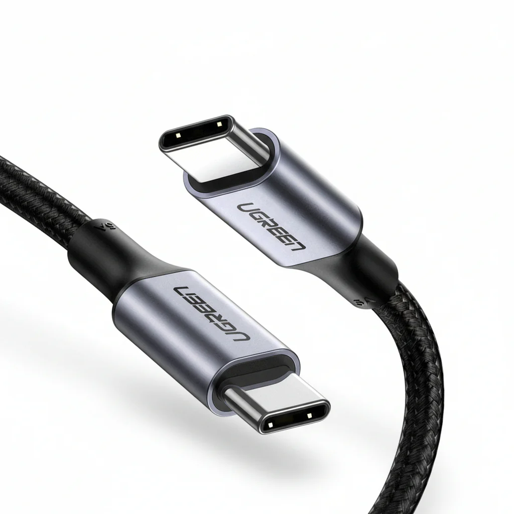 Cable Ugreen USB-C to USB-C 100W PD Fast Charging 1M Black  70427