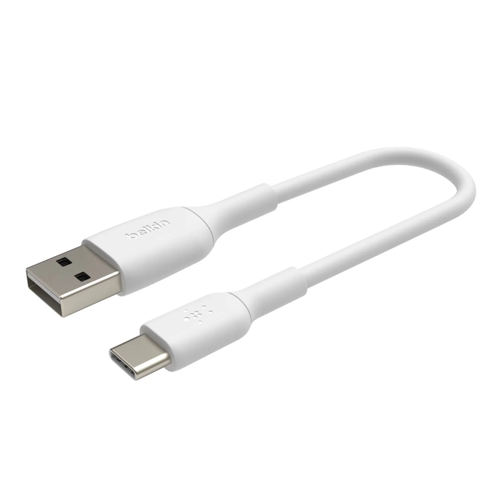 Cable USB-A Belkin BoostCharge , USB-A to USB-C , 15cm , White , CAB001BT0MWH - Image 2