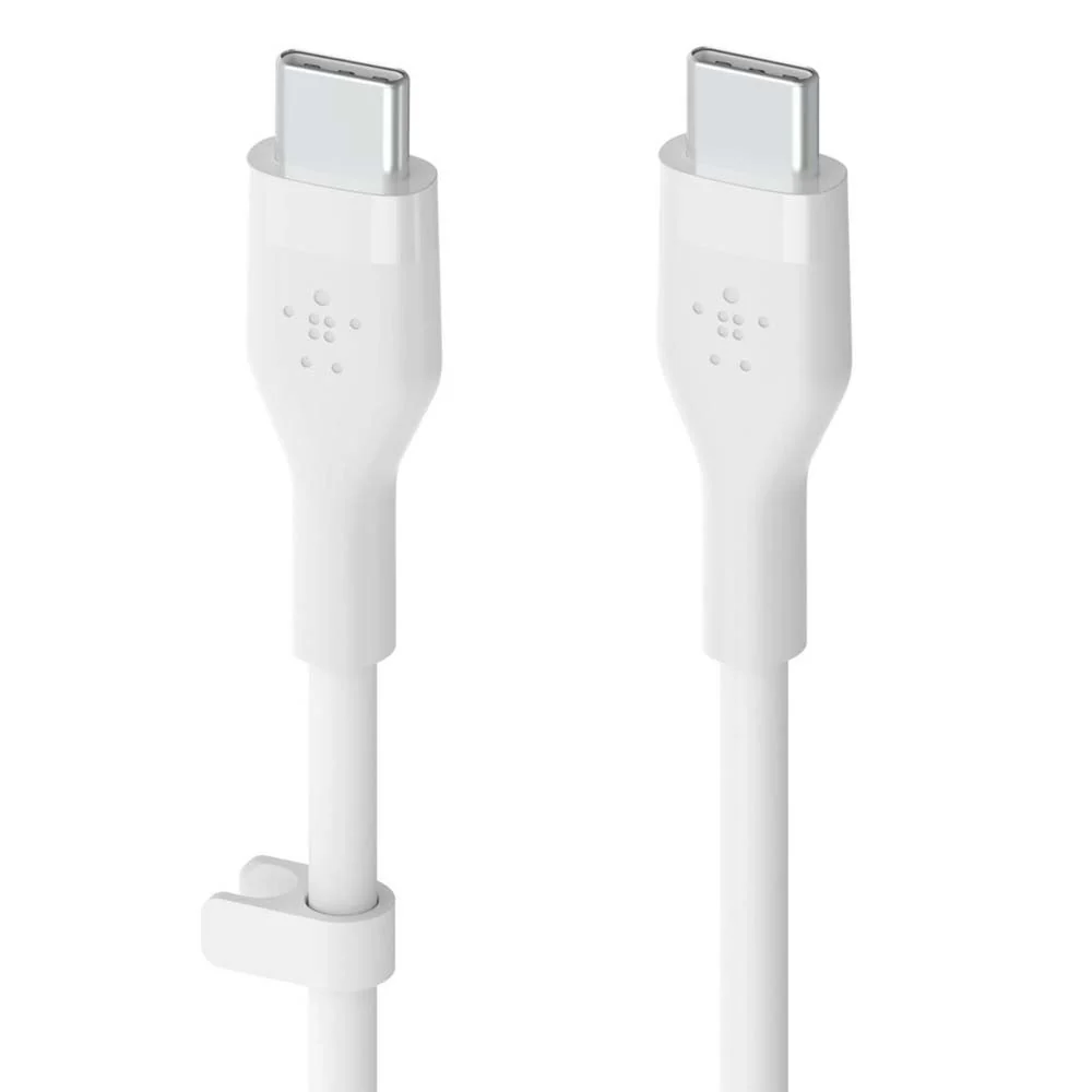 Cable USB-C  Belkin BoostCharge Flex , USB-C to USB-C up to 60W , 2m , White , CAB009BT2MWH - Image 3