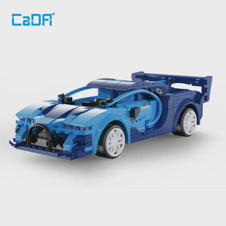 CaDA Blue Race Car C51073W - Image 2