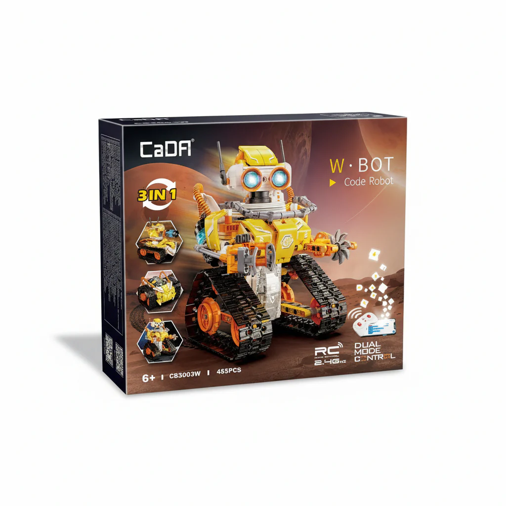 CaDA Bricks W·BOT Code Robot 3 in 1 C83003W