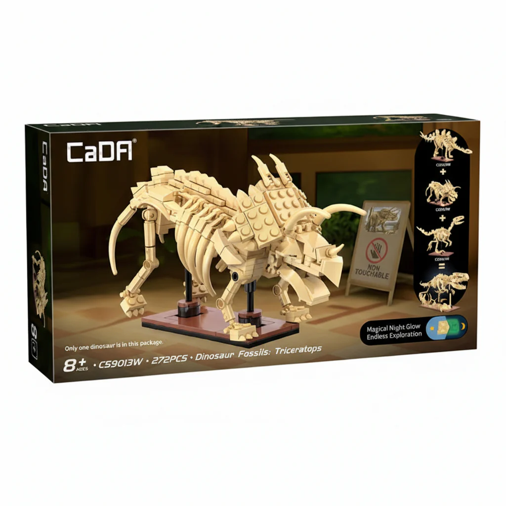 CaDA Dinosaur Fossils: Triceratops C59013W