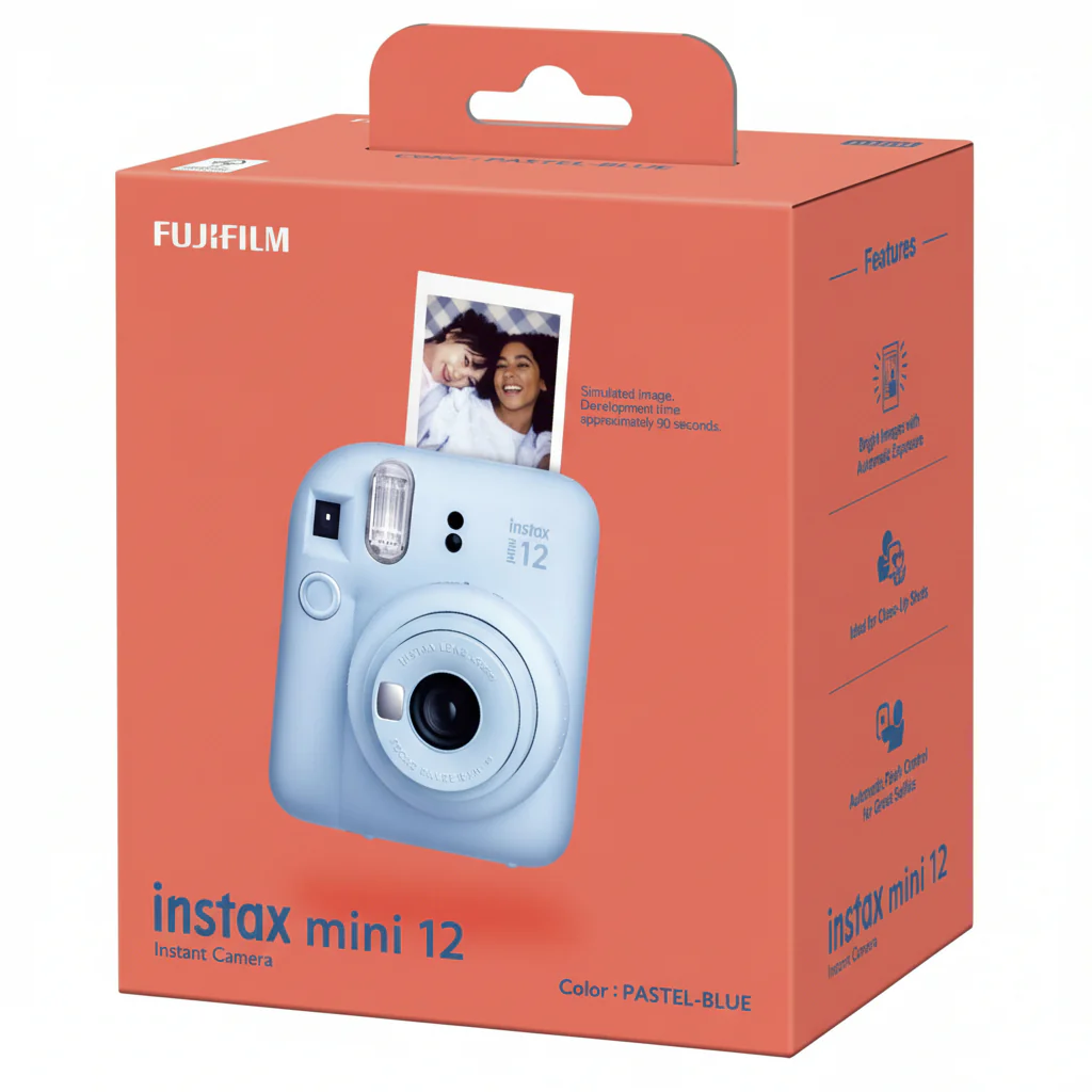 Camera Instax Mini 12 Pastel Blue