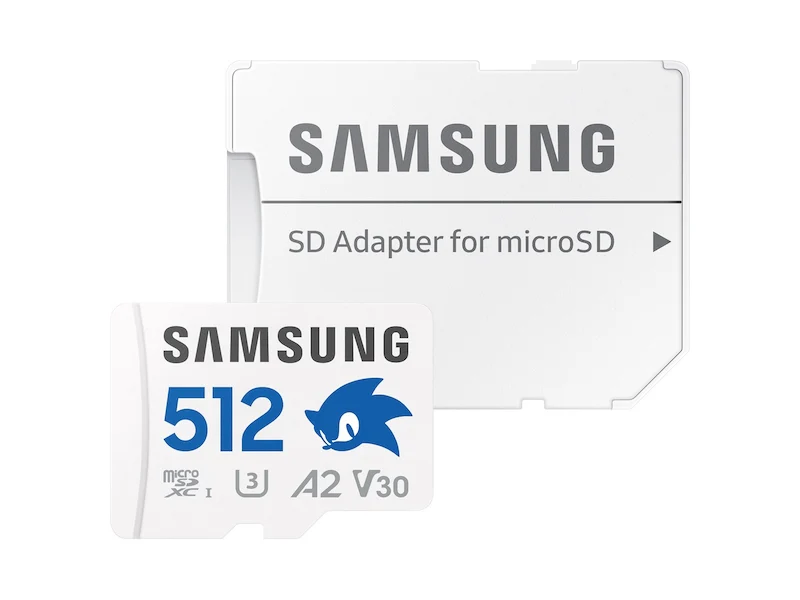 Card MicroSDXC 512GB Samsung Pro Plus SONIC , read/write 180/130 MB/s , SD Adapter , MB-MD512SA/LC1