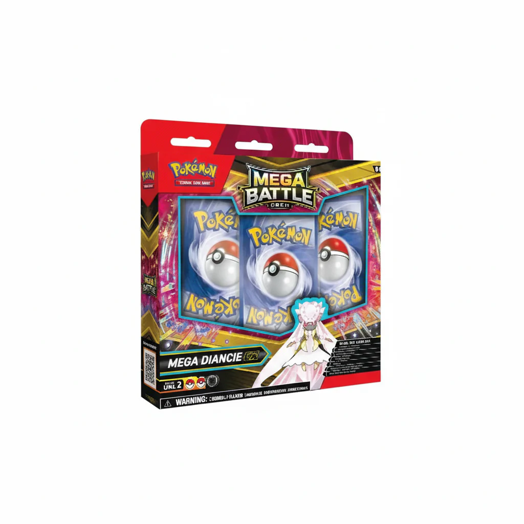 Card Pokémon Mega Battle Deck Mega Gengar Ex / Mega Diancie Ex
