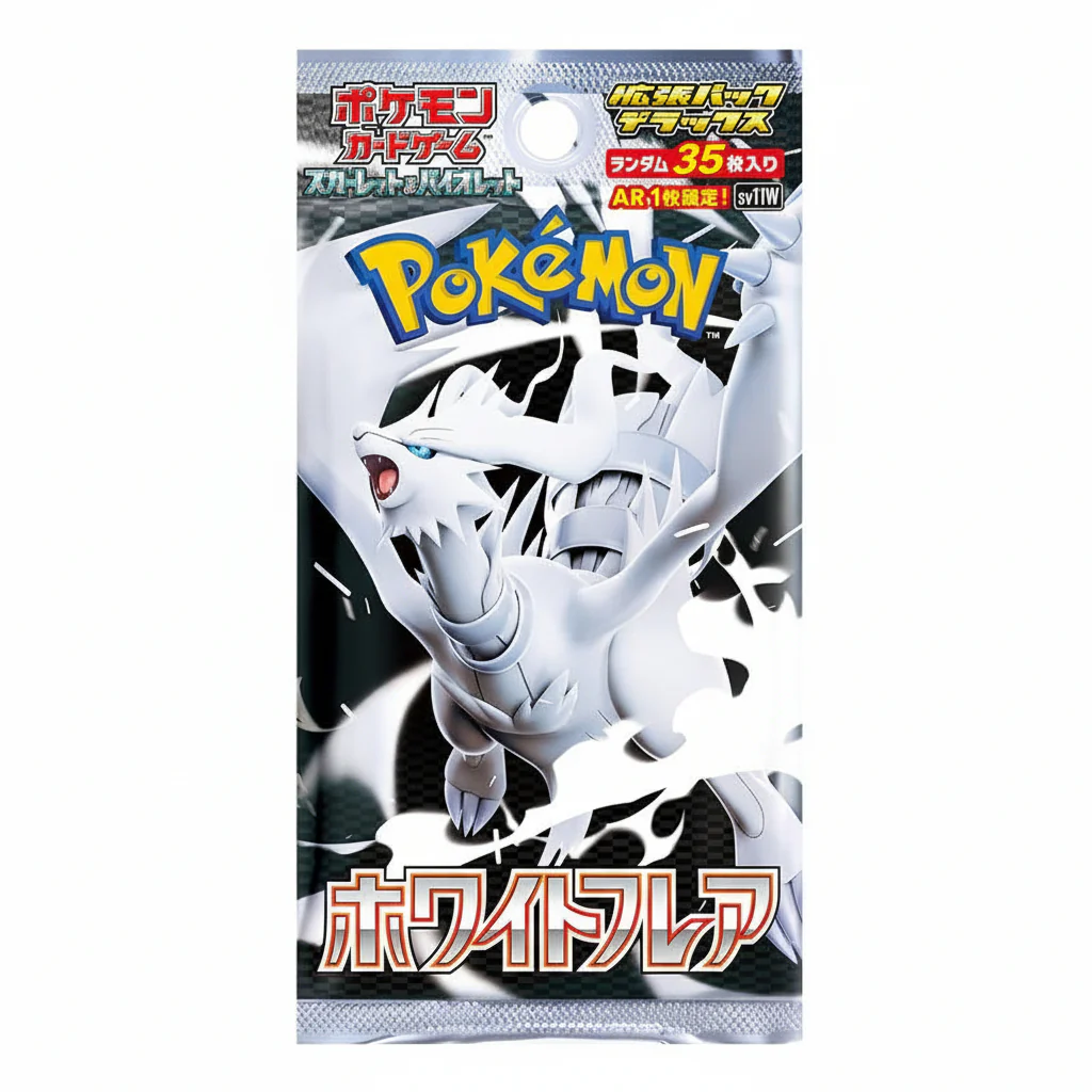 Card Pokémon Scarlet & Violet White Flare Jumbo Booster JAP