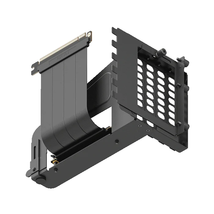 Case Accessory HAVN Universal Vertical GPU Kit , PCIe 5.0 riser cable 190mm, Black , HVN-AS-UVGPK-51 - Image 2