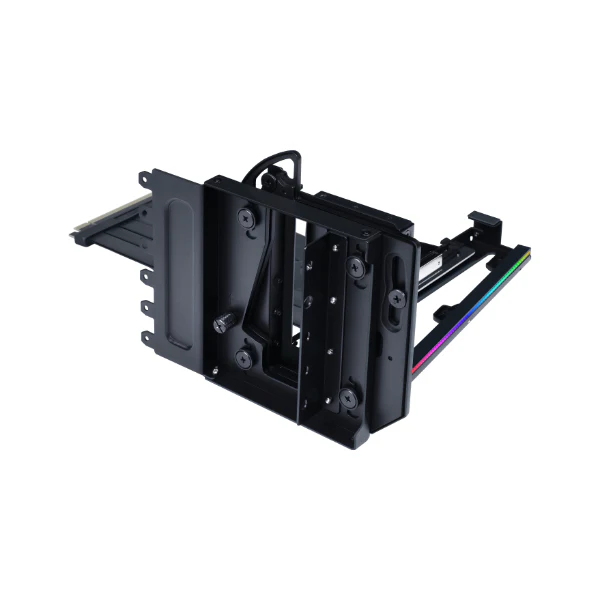 Case Accessory Lian Li Vertical GPU Kit V4 ARGB , PCIe 5.0 riser cable 200mm, Black G89.VG4-5-V4X.00 - Image 4