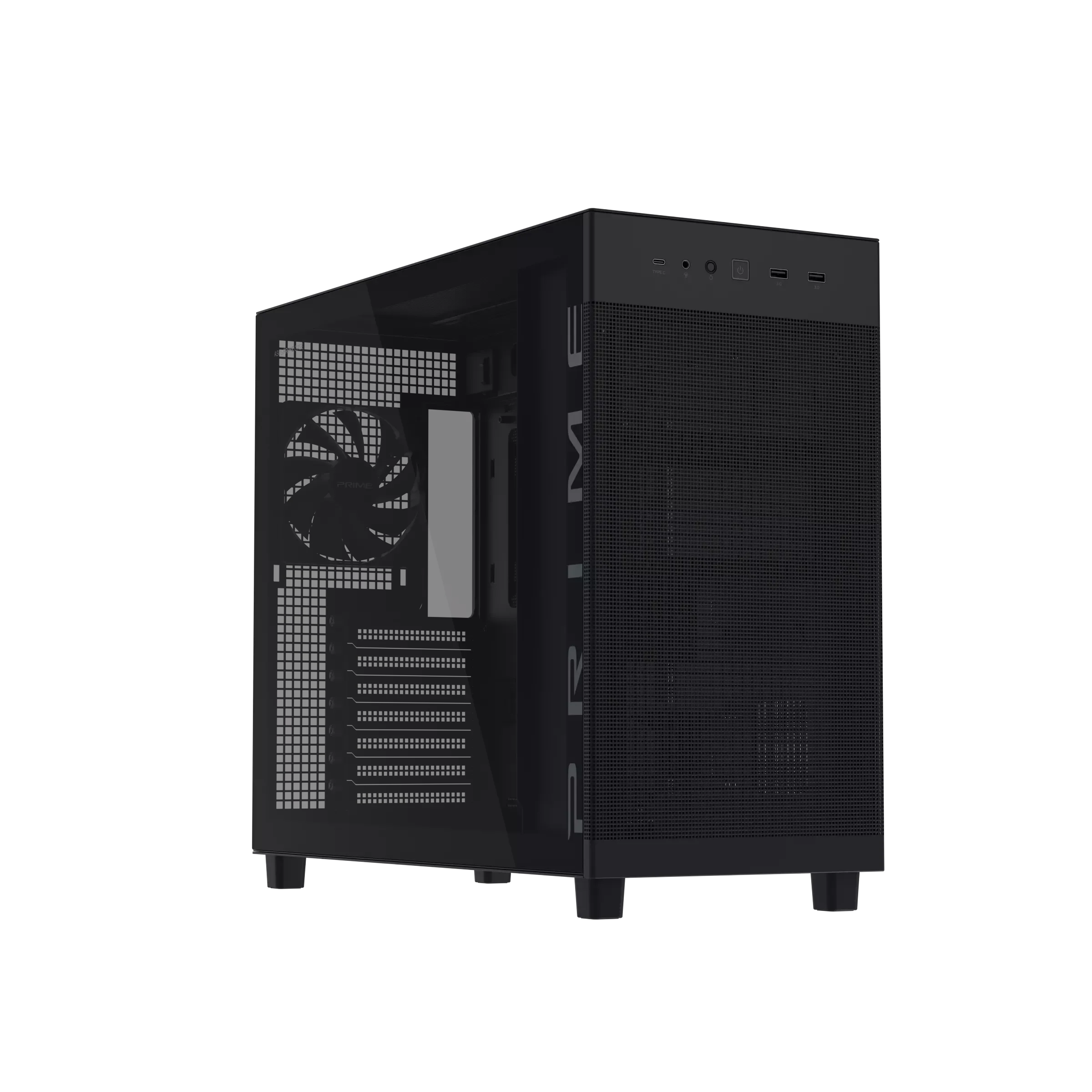 Case ASUS PRIME AP303 , ATX , up to 360mm Radiator Top , Black , 90DC00V0-B39010