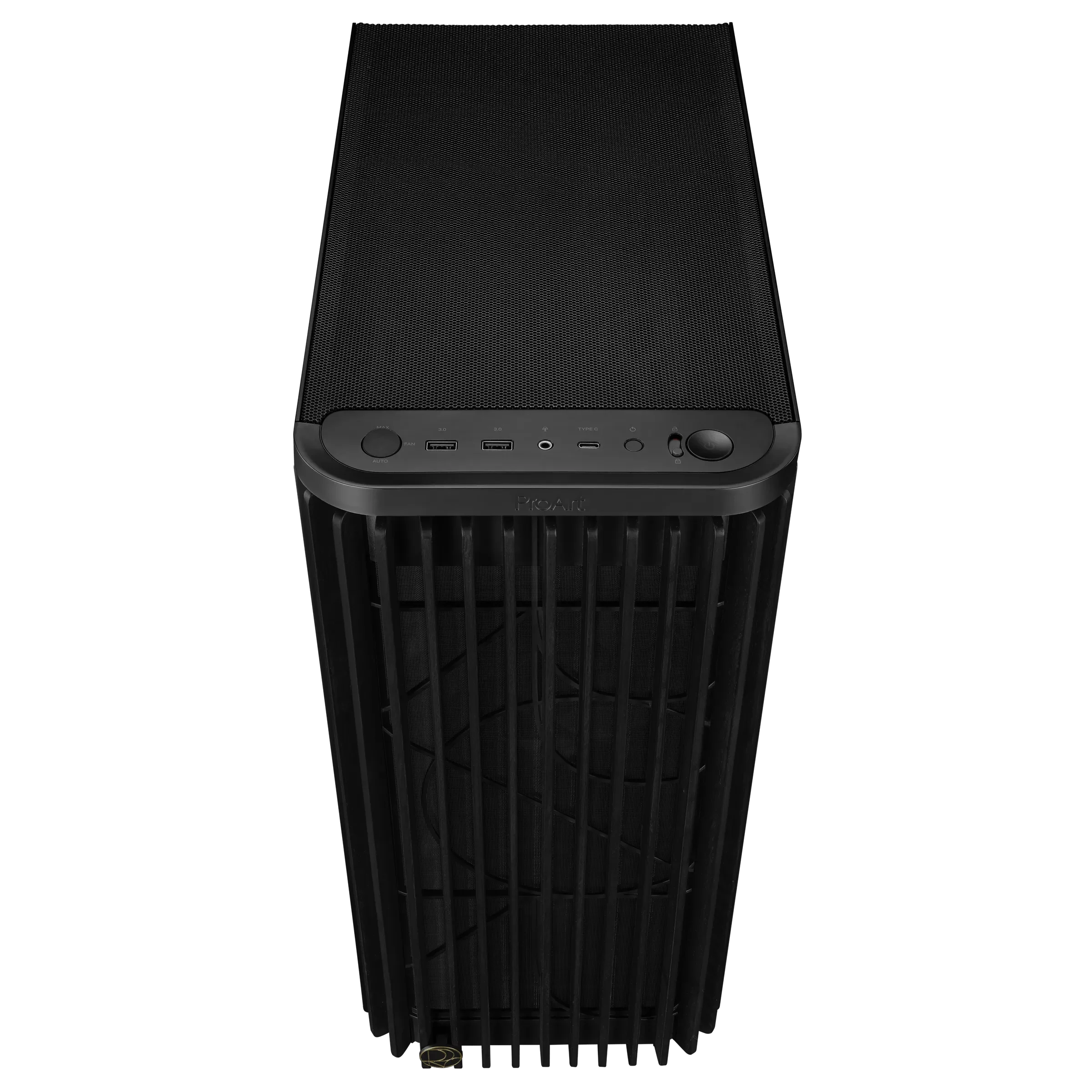 Case ASUS ProArt PA401 Wood Edition , ATX , up to 240mm Radiator Top , Black , 90DC00M0-B39000 - Image 3
