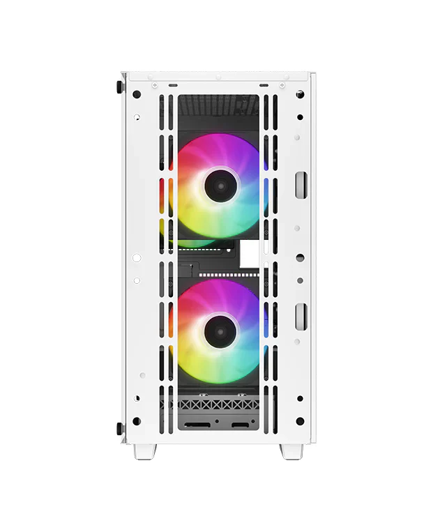Case DeepCool CC360 ARGB , Micro ATX, Radiator 240Top, 3x Fans Included, White, R-CC360-WHAPM3-G-1 - Image 3