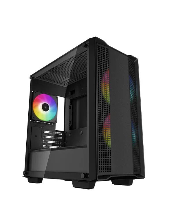 Case DeepCool CC360 ARGB , Micro ATX , Radiator 240Top , Black , R-CC360-BKAPM3-G-1