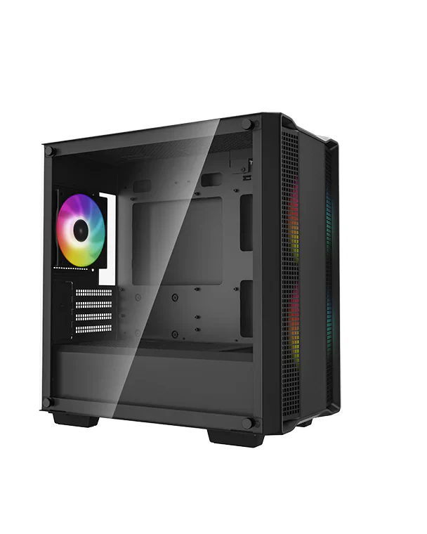 Case DeepCool CC360 ARGB , Micro ATX , Radiator 240Top , Black , R-CC360-BKAPM3-G-1 - Image 4