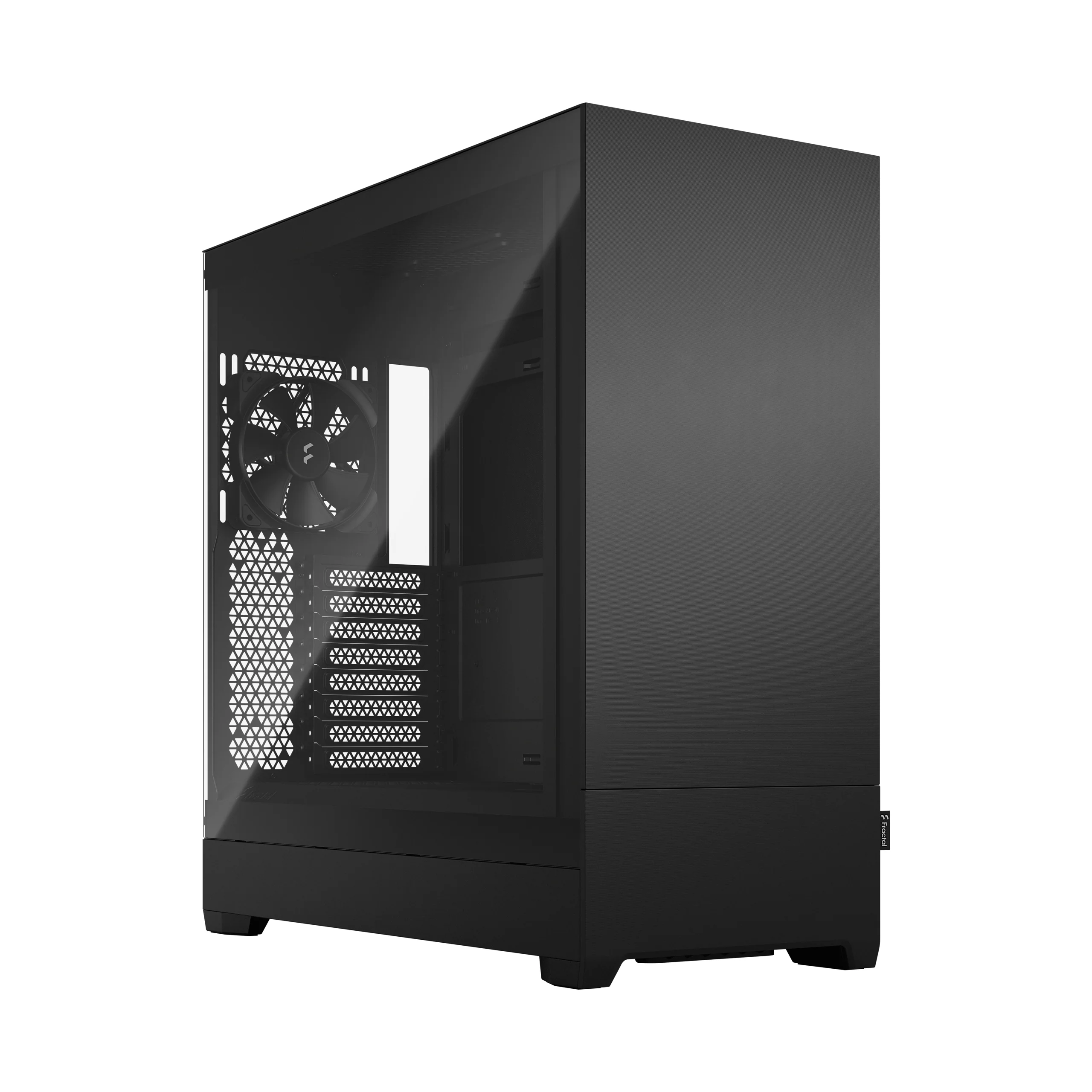 Case Fractal Design Pop XL Silent TG , E-ATX , 4x 120 Fans Included , Black , FD-C-POS1X-02