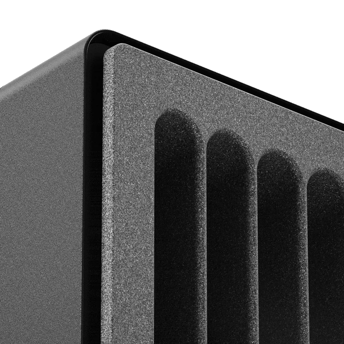 Case HAVN BF 360 Flow , ATX , Premium Mid Tower Case , 2x 180mm 1x 140mm , Black , HVN-CA-BF360-04 - Image 2