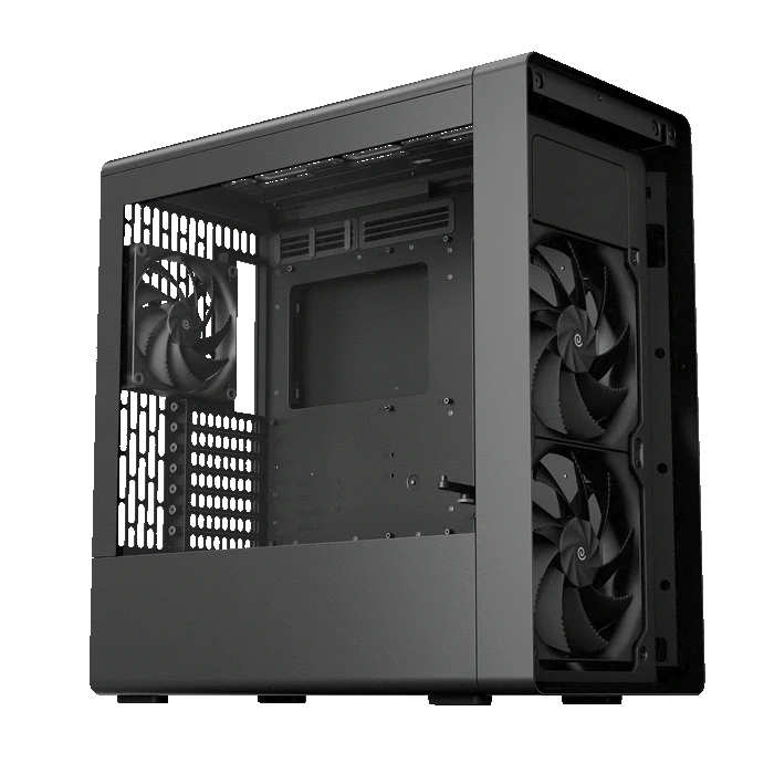 Case HAVN BF 360 Flow , ATX , Premium Mid Tower Case , 2x 180mm 1x 140mm , Black , HVN-CA-BF360-04 - Image 5