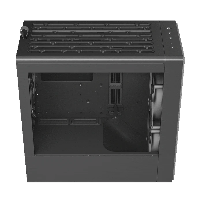 Case HAVN BF 360 Flow , ATX , Premium Mid Tower Case , 2x 180mm 1x 140mm , Black , HVN-CA-BF360-04 - Image 6