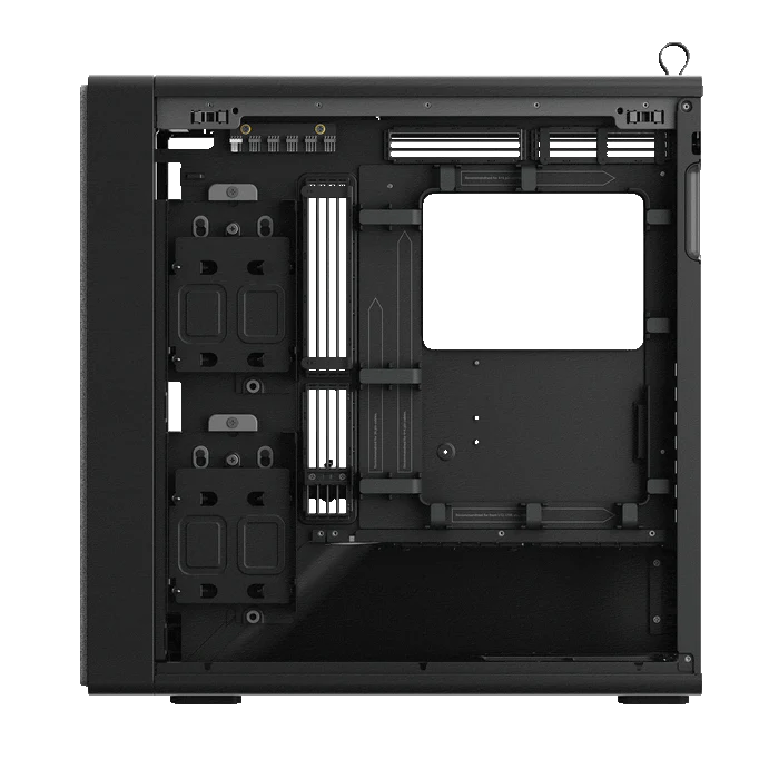 Case HAVN BF 360 Flow , ATX , Premium Mid Tower Case , 2x 180mm 1x 140mm , Black , HVN-CA-BF360-04 - Image 7