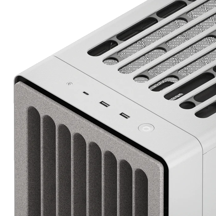 Case HAVN BF 360 Flow , ATX , Premium Mid Tower Case , 2x 180mm 1x 140mm , White , HVN-CA-BF360-03 - Image 4