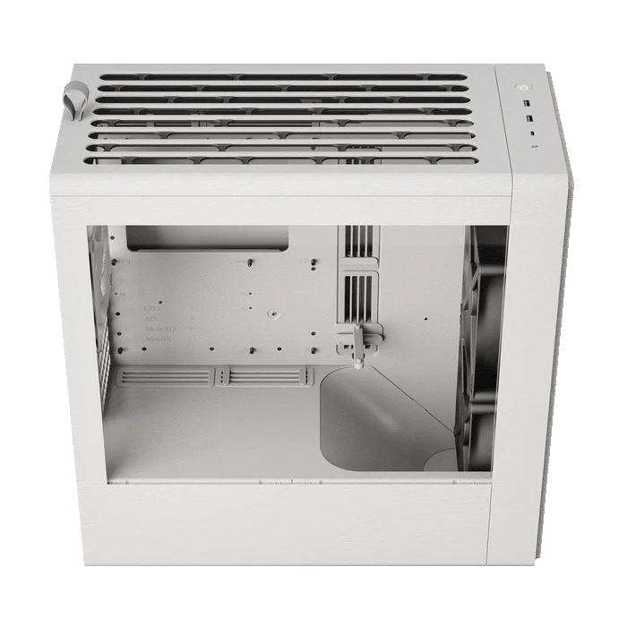 Case HAVN BF 360 Flow , ATX , Premium Mid Tower Case , 2x 180mm 1x 140mm , White , HVN-CA-BF360-03 - Image 5