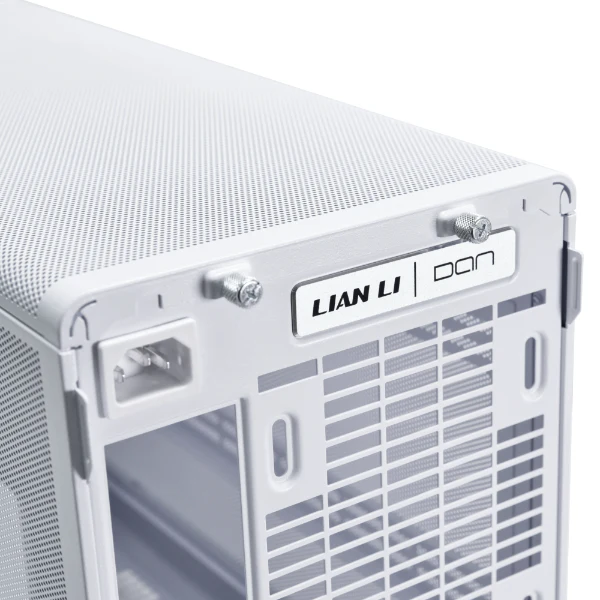 Case Lian Li DAN Case A3 Wood Edition , Micro ATX , ALL Mesh , Steel + Fabric , NO Fans Included , Designed by Daniel Hansen , White/Wood , G99.A3X-WD.00 - Image 4
