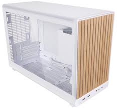 Case Lian Li DAN Case A3 Wood Edition , Micro ATX Steel + Tempered Glass , White/Wood G99.A3W-WDG.00 - Image 2