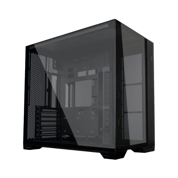 Case Lian Li O11 Vision Compact , up to EATX , Columnless , NO Fans Included , up to 360mm Radiator support , Black , G99.O11VPX.00 - Image 3